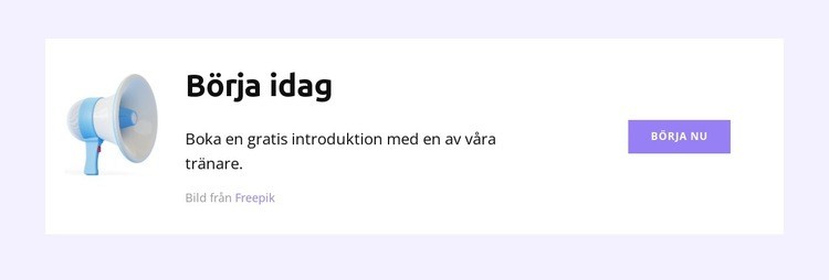 Komplett Företagsresa HTML-mall