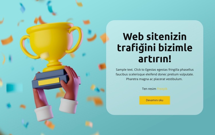 Danışman Geliştirme Web Sitesi Şablonu