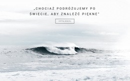 Wycieczki Po Źródłach Oceanicznych - Wielofunkcyjna Makieta Witryny Internetowej