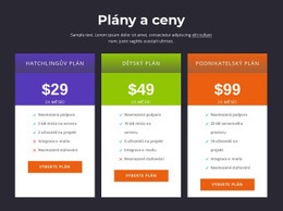 Plány A Ceny – Nejlepší Téma WordPress