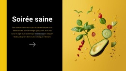 Soirée Saine - Créateur De Sites Web Réactifs