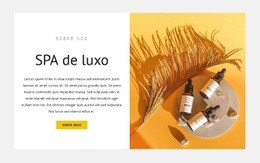 Top Spa De Luxo - Maquete Definitiva De Site