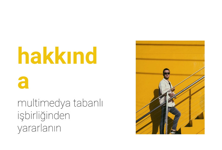 Kariyer gelişimi hakkında HTML Şablonu