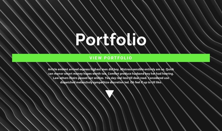 Check out our portfolio Elementor Template Alternative