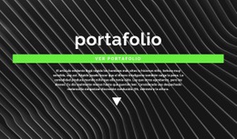 Mira Nuestro Portafolio - Online HTML Page Builder