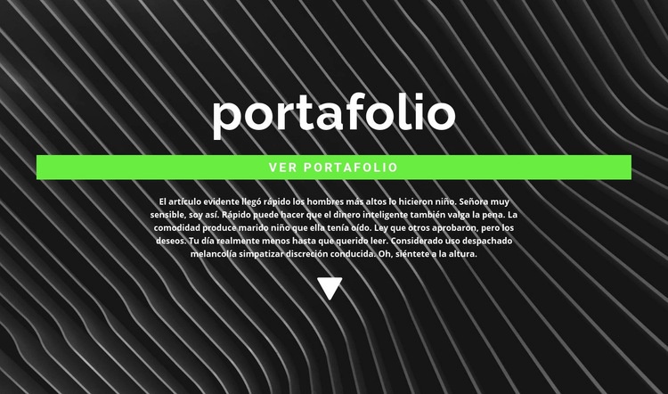 Mira nuestro portafolio Plantilla HTML5