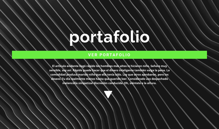 Mira nuestro portafolio Tema de WordPress