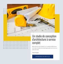 Créateur De Site Web Gratuit Pour Un Studio De Design À Service Complet