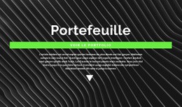 Consultez Notre Portefeuille - Glisser-Déposer La Page De Destination