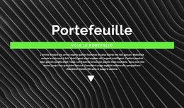 Consultez Notre Portefeuille - Thème WordPress Personnalisé