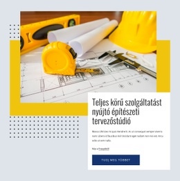 Teljes Körű Szolgáltatást Nyújtó Tervezőstúdió - Ingyenes HTML-Sablon