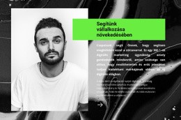 Az Ön Üzleti Tanácsadója – Üzleti Prémium Webhelysablon