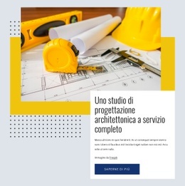 Uno Studio Di Design A Servizio Completo - Mockup Di Sito Web Multiuso Creativo