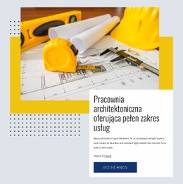 Studio Projektowe Oferujące Pełen Zakres Usług - Wielofunkcyjna Strona Docelowa