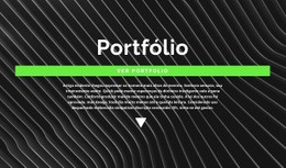 Confira Nosso Portfólio - Online HTML Page Builder