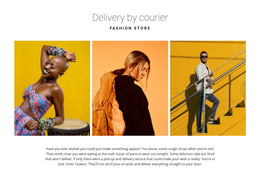 Launch Platform Template For Gallery With Bright Fashion