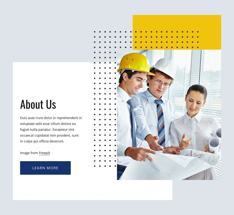Architecture research office Template