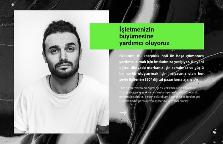 İş danışmanınız WordPress Teması