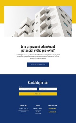 Architektonická A Projekční Firma - Profesionální Design Webových Stránek