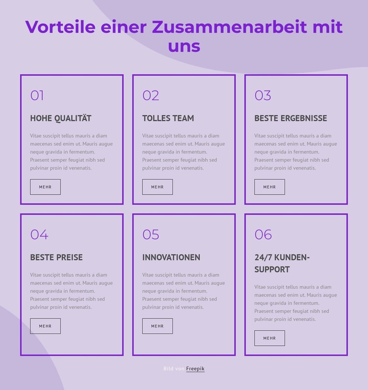 Vorteile der Zusammenarbeit mit unseren Beratern CSS-Vorlage