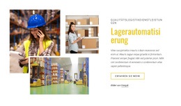Site-Design Für Lagerautomatisierung