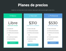 Bloque De Precios Receptivo