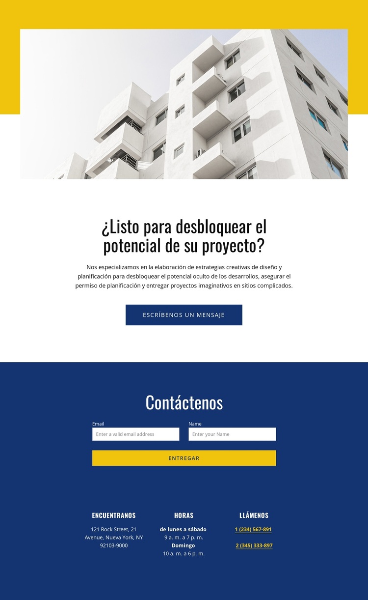 estudio de arquitectura y diseño Tema de WordPress