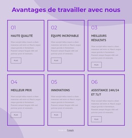 Avantages De Travailler Avec Nos Consultants – Modèle De Création De Site Web