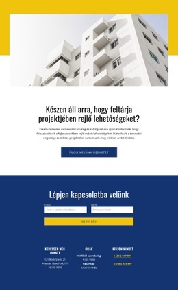 Kapcsolatfelvételi Oldal