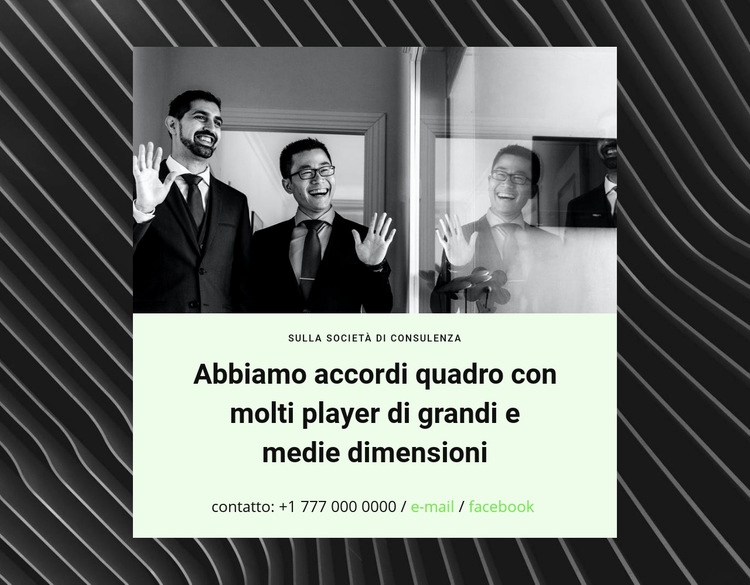 Tutto inizia con l'idea Costruttore di siti web HTML