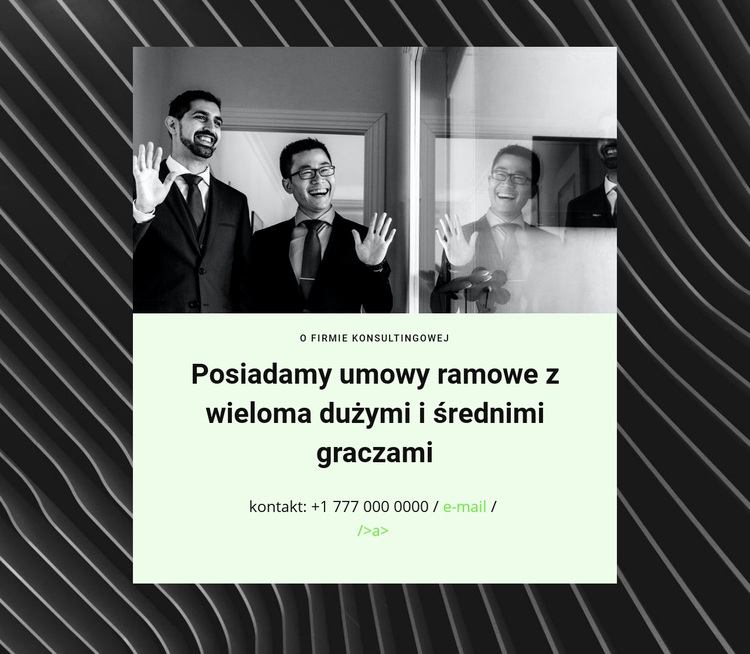 Wszystko zaczyna się od pomysłu Motyw WordPress