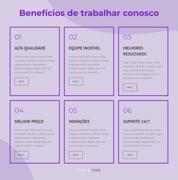 Benefícios De Trabalhar Com Nossos Consultores - Modelo De Construtor De Sites