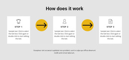 Three Steps To Work - Creative Multipurpose Template
