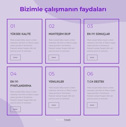 Danışmanlarımızla Çalışmanın Faydaları - Açılış Sayfası Şablonu