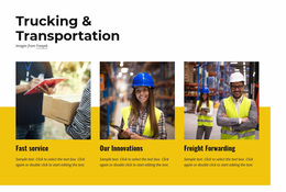 Awesome Website Design For Logistics And Warehousing