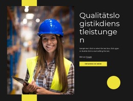 Qualitätslogistikdienstleistungen Kostenloses Engineering