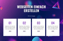 Websites Einfach Erstellen - Anpassbares Professionelles Design