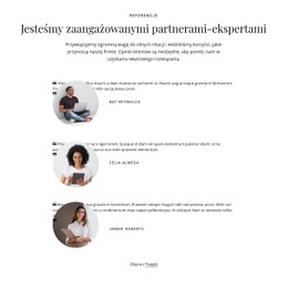 Jesteśmy Zaangażowanymi Partnerami Eksperckimi - Webpage Editor Free