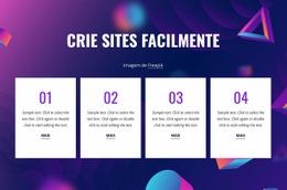 Crie Sites Facilmente - Página De Destino Multifuncional