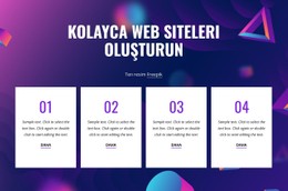 Kolayca Web Siteleri Oluşturun Css Şablonu Ücretsiz Indir