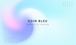 Conception Web Gratuite Pour Agence De Design Blue Corner