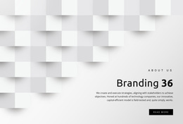 HTML5 Theme For Management And Branding