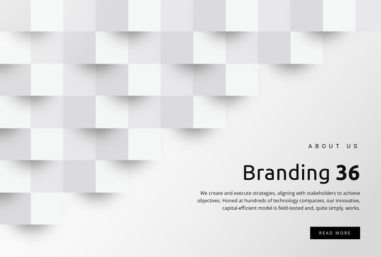 Management and branding HTML5 Template