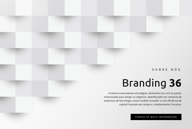 Gestão e branding Design do site
