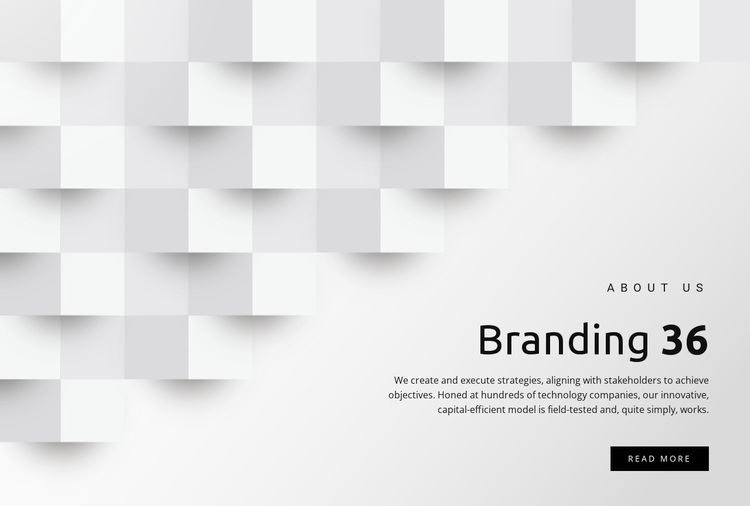 Management and branding Template