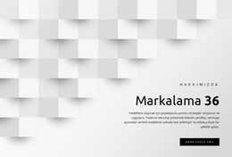 Yönetim Ve Markalaşma Için Sayfa HTML'Si