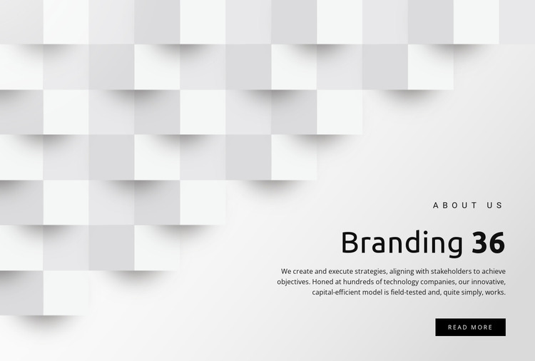 Management and branding Website Mockup
