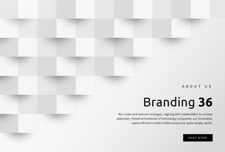 Management and branding eCommerce Template