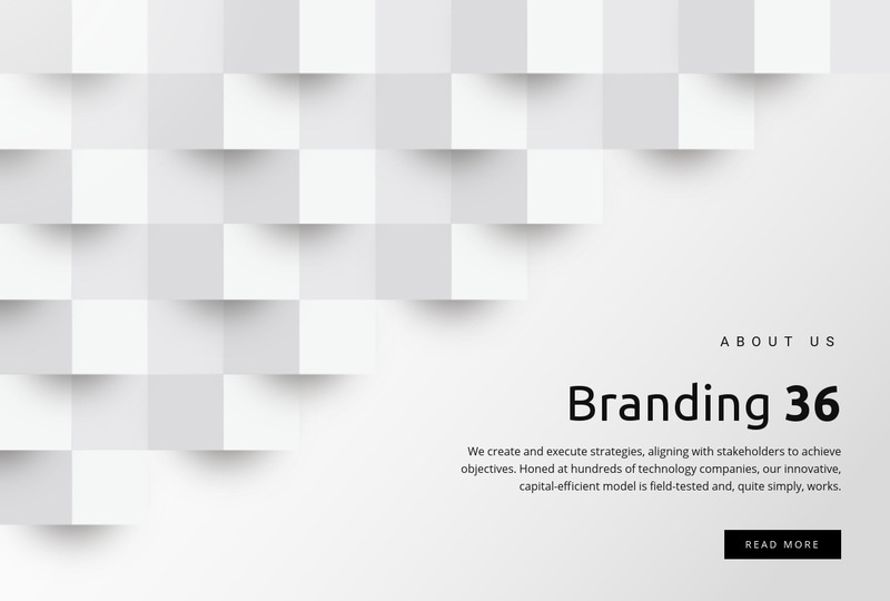 Management and branding Wix Template Alternative