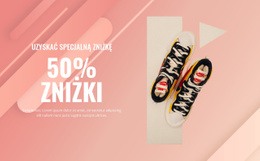 Uzyskaj Specjalną Zniżkę - Szablon Osobistej Witryny Internetowej